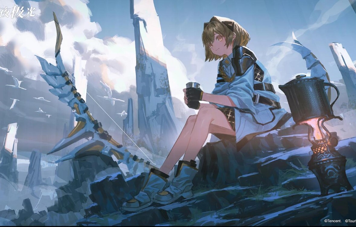 白夜极光原画鉴赏